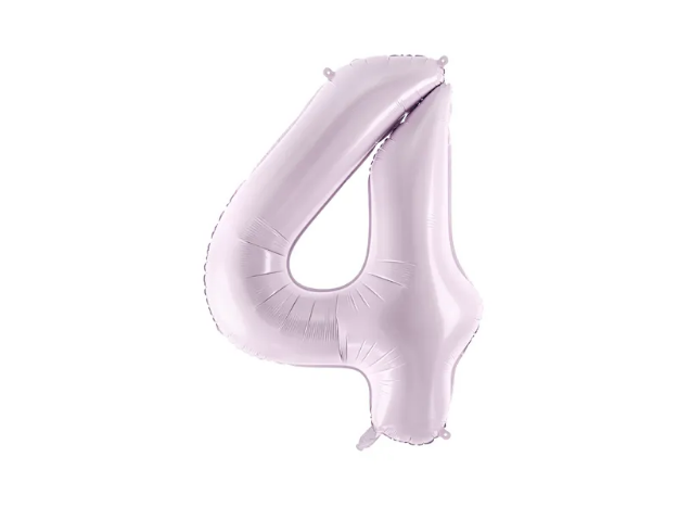 Picture of Foil Balloon Number "4", 72cm, lilac