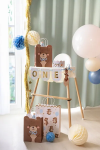 Picture of First birthday set - Banner and crown