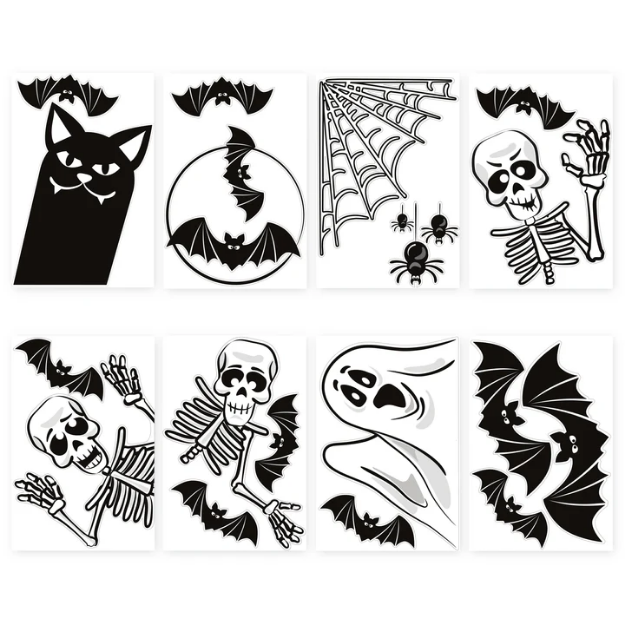 Picture of Window decoration stickers - Spooky