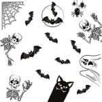 Picture of Window decoration stickers - Spooky