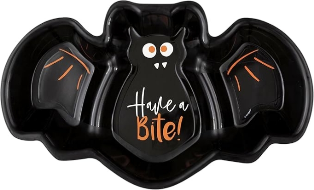 Picture of "Have a Bite" Bat Shaped Serving Tray 