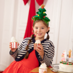 Picture of Cupcake wrappers Christmas Grid 50pcs 