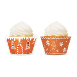 Picture of Christmas Gingerbread muffin cups 12 pcs set