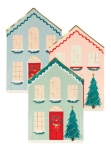 Picture of Festive House plates (8pcs) (Meri Meri)