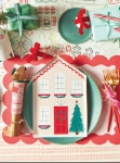 Picture of Festive House plates (8pcs) (Meri Meri)