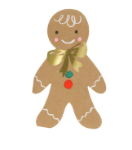 Picture of Paper napkins - Gingerbread (16pcs) (Meri Meri)