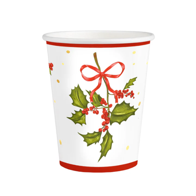 Picture of Paper cups - Merry Christmas (10pcs)