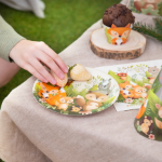 Picture of Side paper plates - Woodland animals (6pcs)