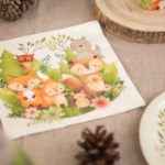 Picture of Paper napkins - Woodland animals (10pcs)