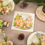 Picture of Paper napkins - Woodland animals (10pcs)