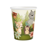 Picture of Paper cups - Woodland animals (6pcs)