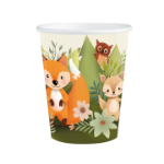 Picture of Paper cups - Woodland animals (6pcs)