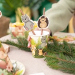 Picture of Paper cups - Woodland animals (6pcs)