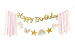 Picture of Banner Happy Birthday Unicorns, 230 x17.5 cm