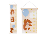 Picture of Height measurement for a wall Bear, mix, 24x100cm