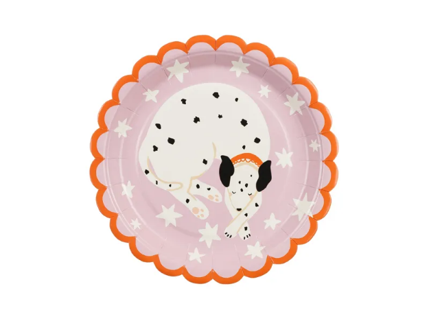 Picture of Side paper plates - Dalmatian (6pcs)