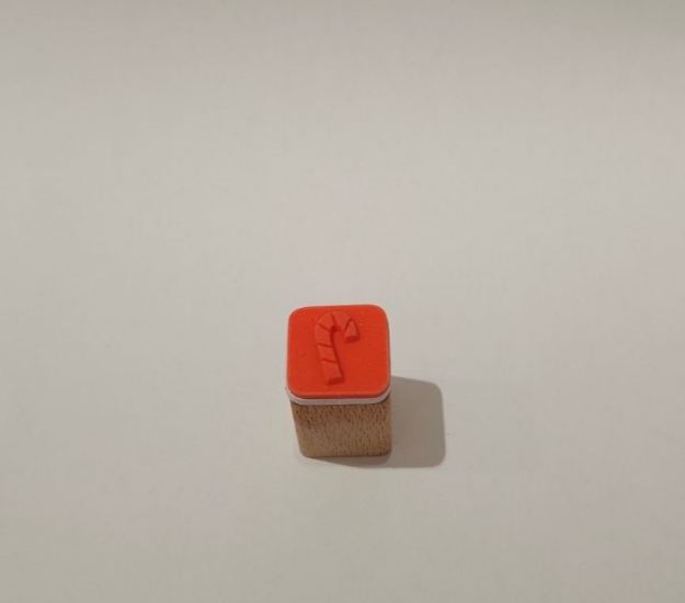 Picture of Rubber Stamp Candy cane