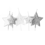 Picture of Candles - Silver stars