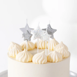 Picture of Candles - Silver stars