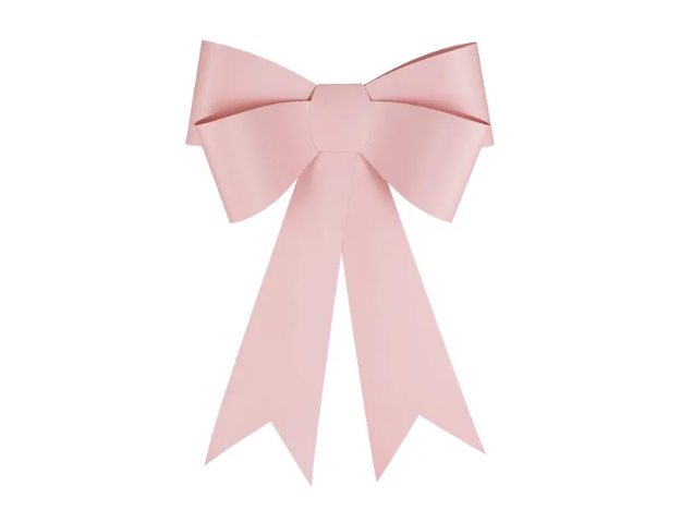 Picture of Decorative bow - Light pink (diy)